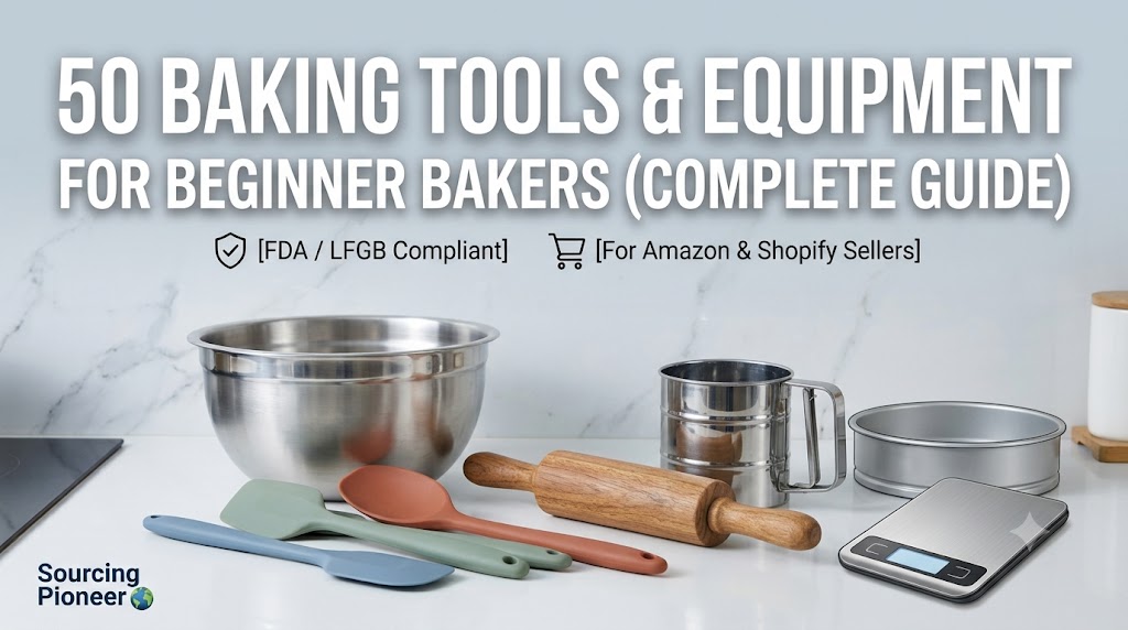Read more about the article 50 Useful Baking Tools & Equipment for Beginner Bakers