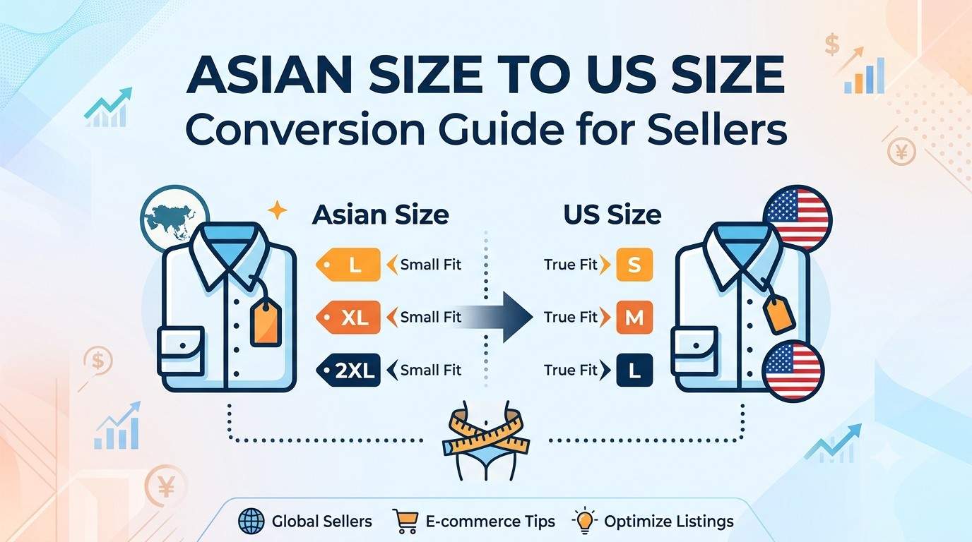 Read more about the article The Definitive Asian Size to US Size Conversion Guide: Cut Your E-commerce Return Rates