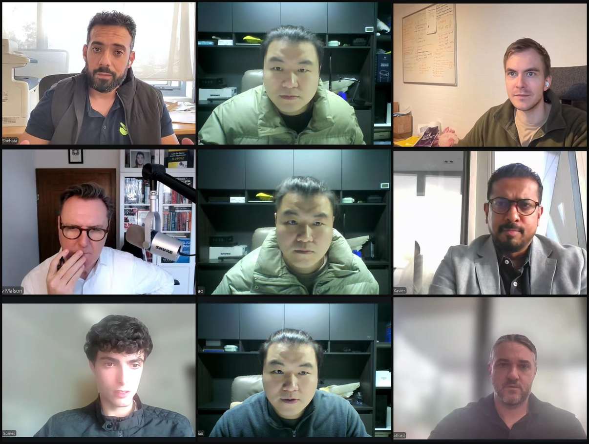 Alan Xiao on video sourcing calls with importers from Europe, the Middle East, Asia and Australia