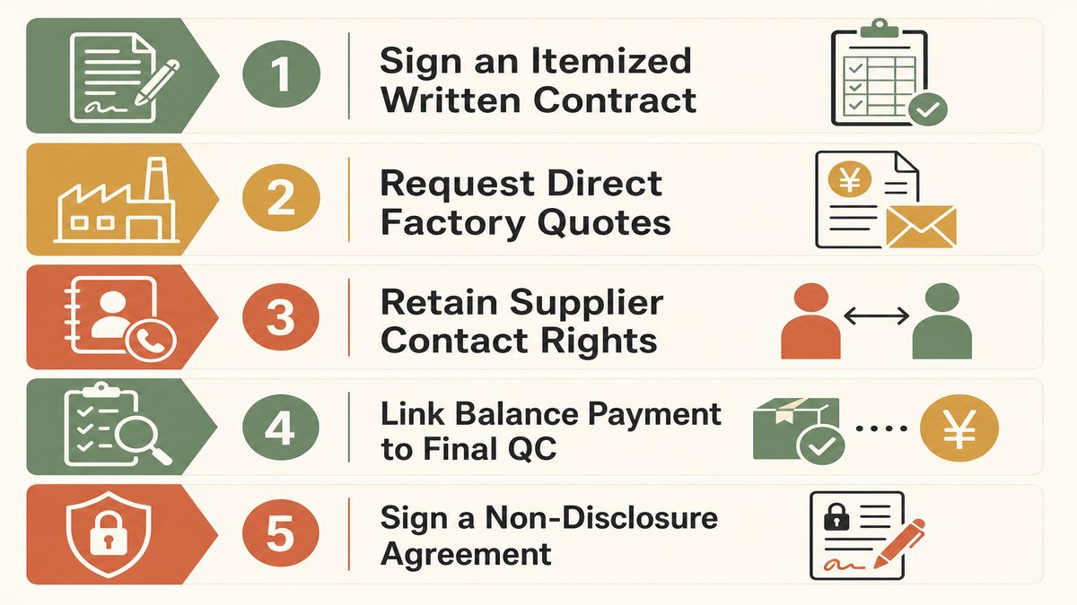 5 practical rules for safely working with a China sourcing agent