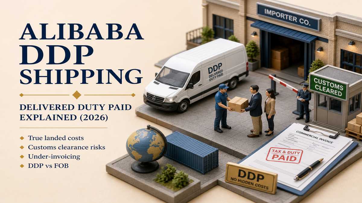 Alibaba DDP Shipping Delivered Duty Paid Explained Guide
