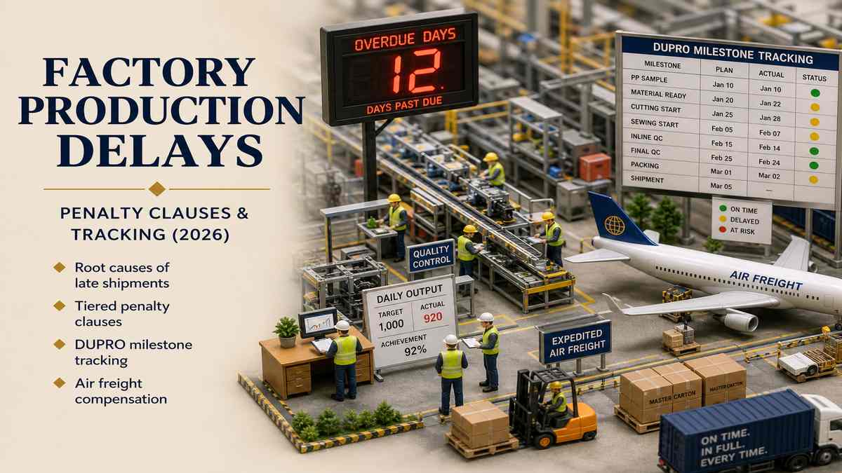 Chinese Factory Production Delays Guide Cover