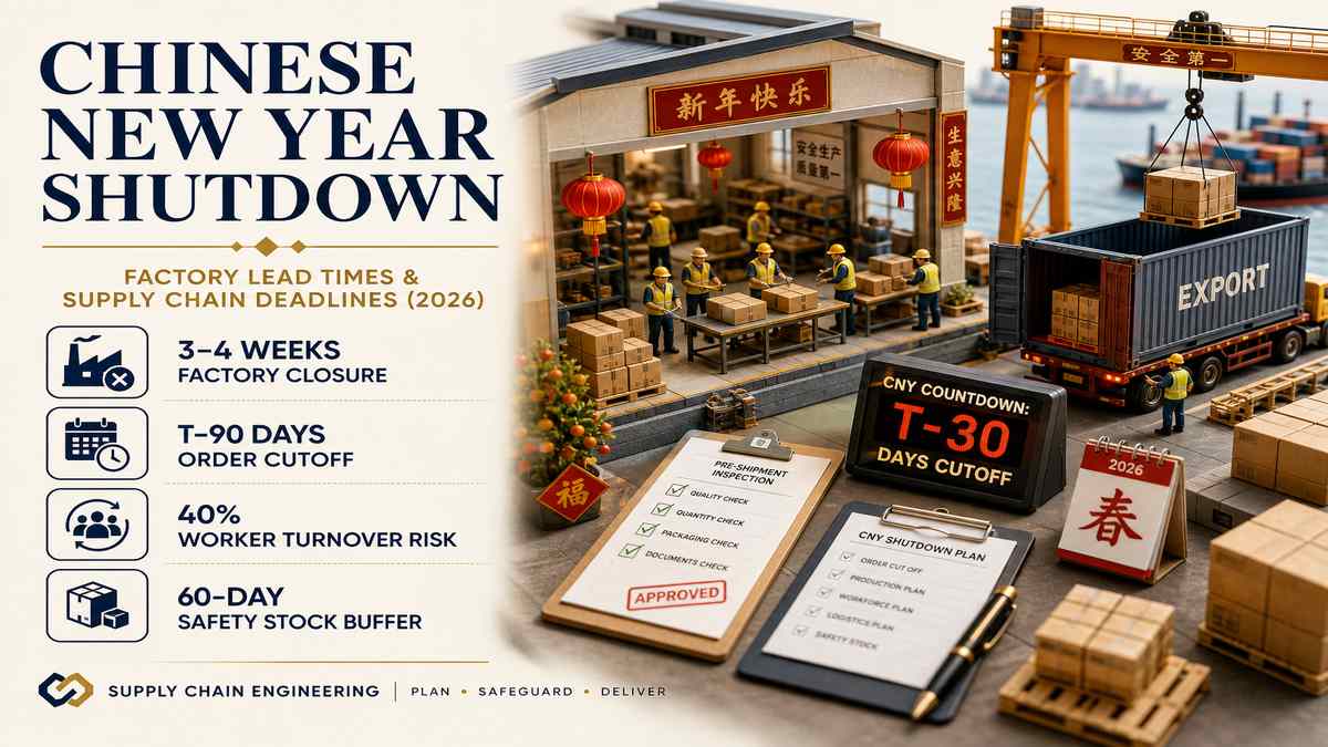 Chinese New Year Factory Shutdown and Supply Chain Deadlines Guide Cover