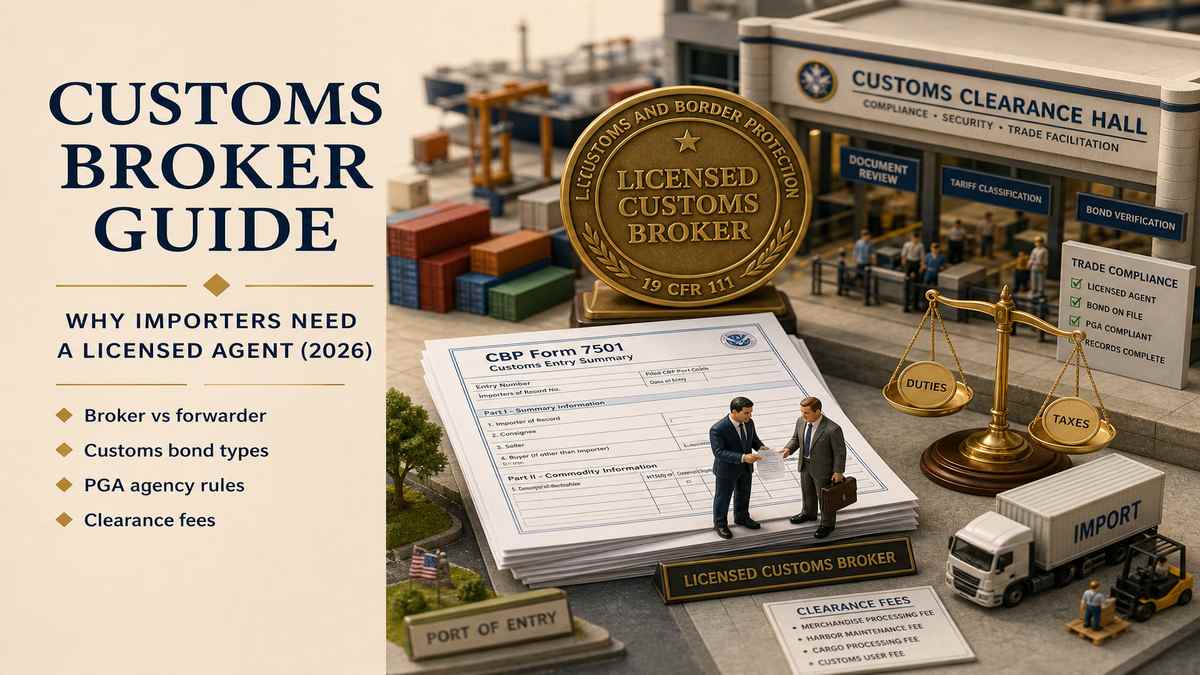 Customs Broker in US and EU Licensed Clearance Agent Guide