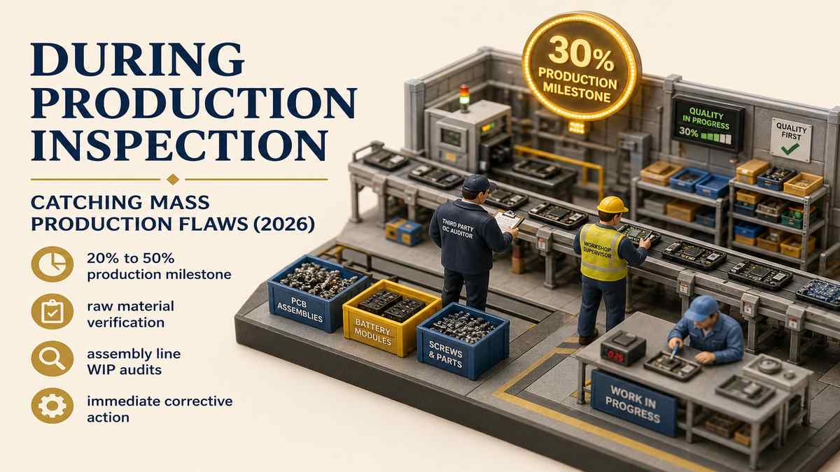 During Production Inspection DUPRO Guide Cover