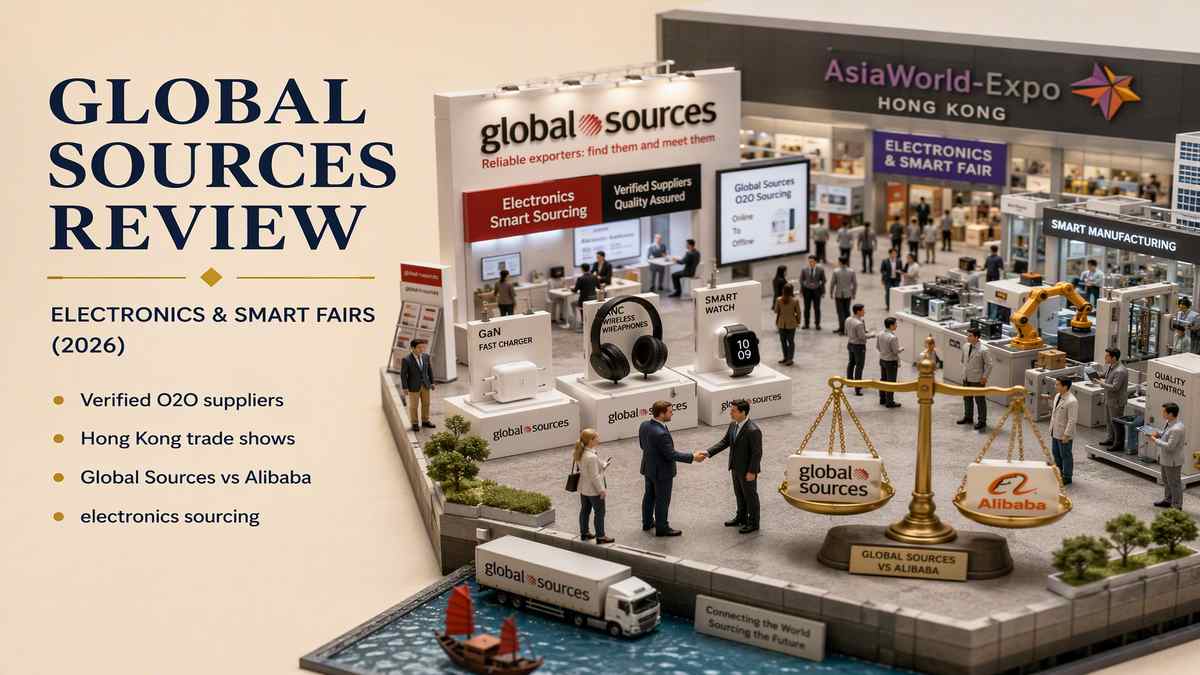 Global Sources Review Verified Suppliers and Electronics Sourcing Guide Cover