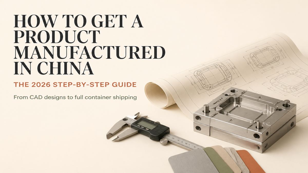 how to get a product manufactured in china