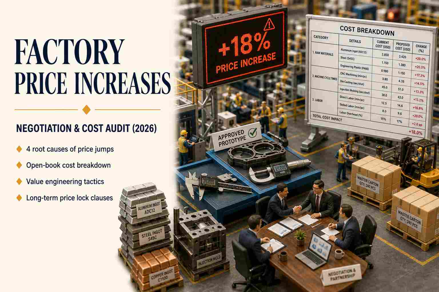 Handling Price Increases from Chinese Suppliers After Prototype Approval Cover