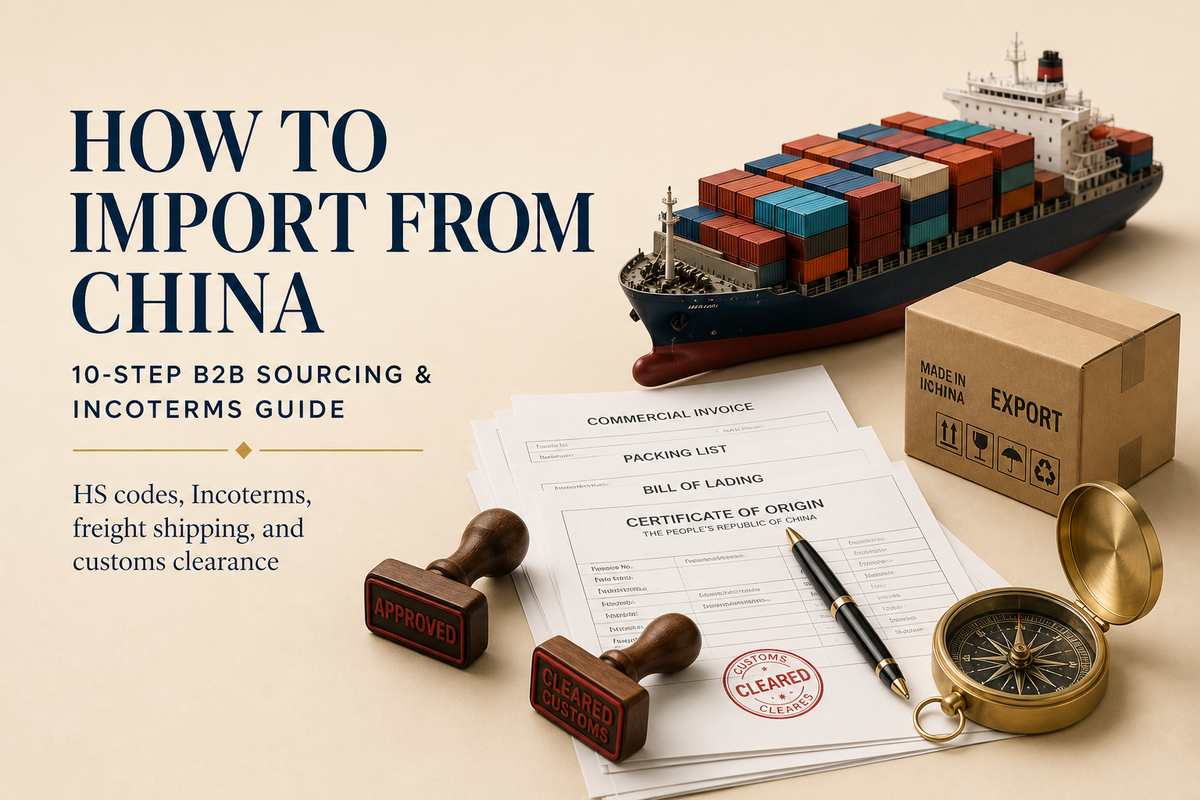 how to import from china