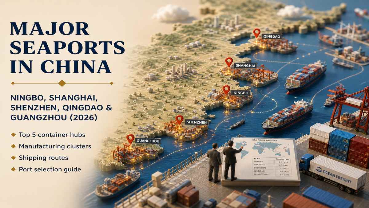 Major Seaports in China Container Shipping Guide