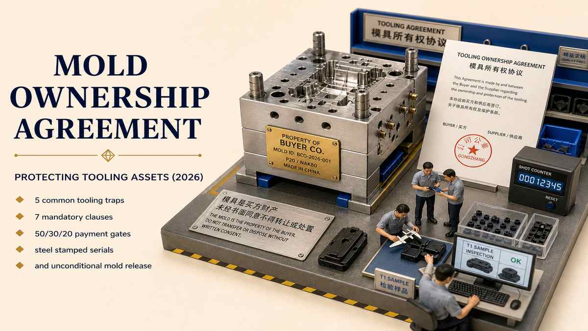 Custom Tooling and Injection Mold Ownership Guide Cover