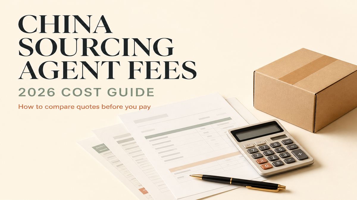 china sourcing agent fees