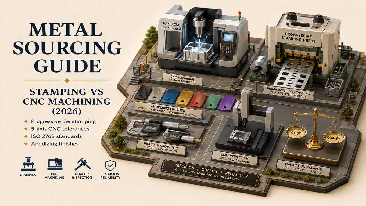 Custom Metal Stamping and CNC Machining in China Guide Cover