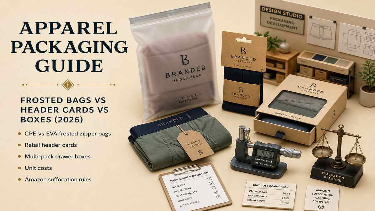 Custom Underwear and Apparel Packaging Guide Cover