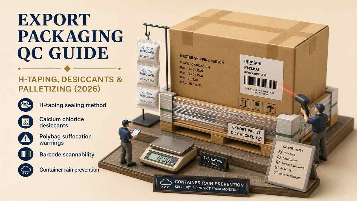 Export Packaging Quality Control Checklist Guide Cover