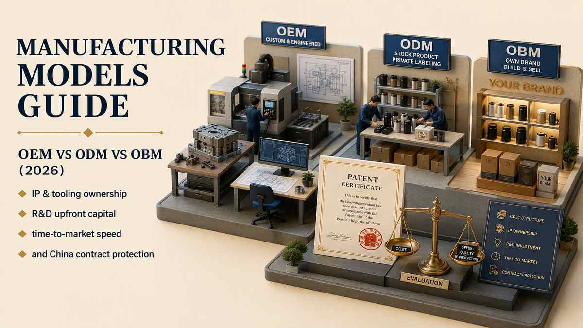 OEM vs ODM vs OBM Packaging & Branding Guide Cover