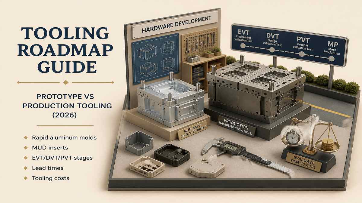Prototype Tooling vs Production Tooling Guide Cover